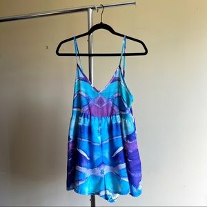 Sabo Skirt | Watercolor Playsuit